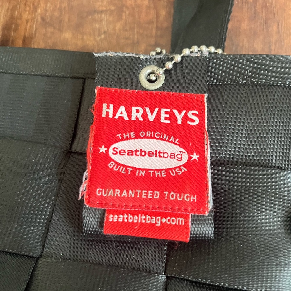 Harveys Black Woven Tote - Picture 4 of 11